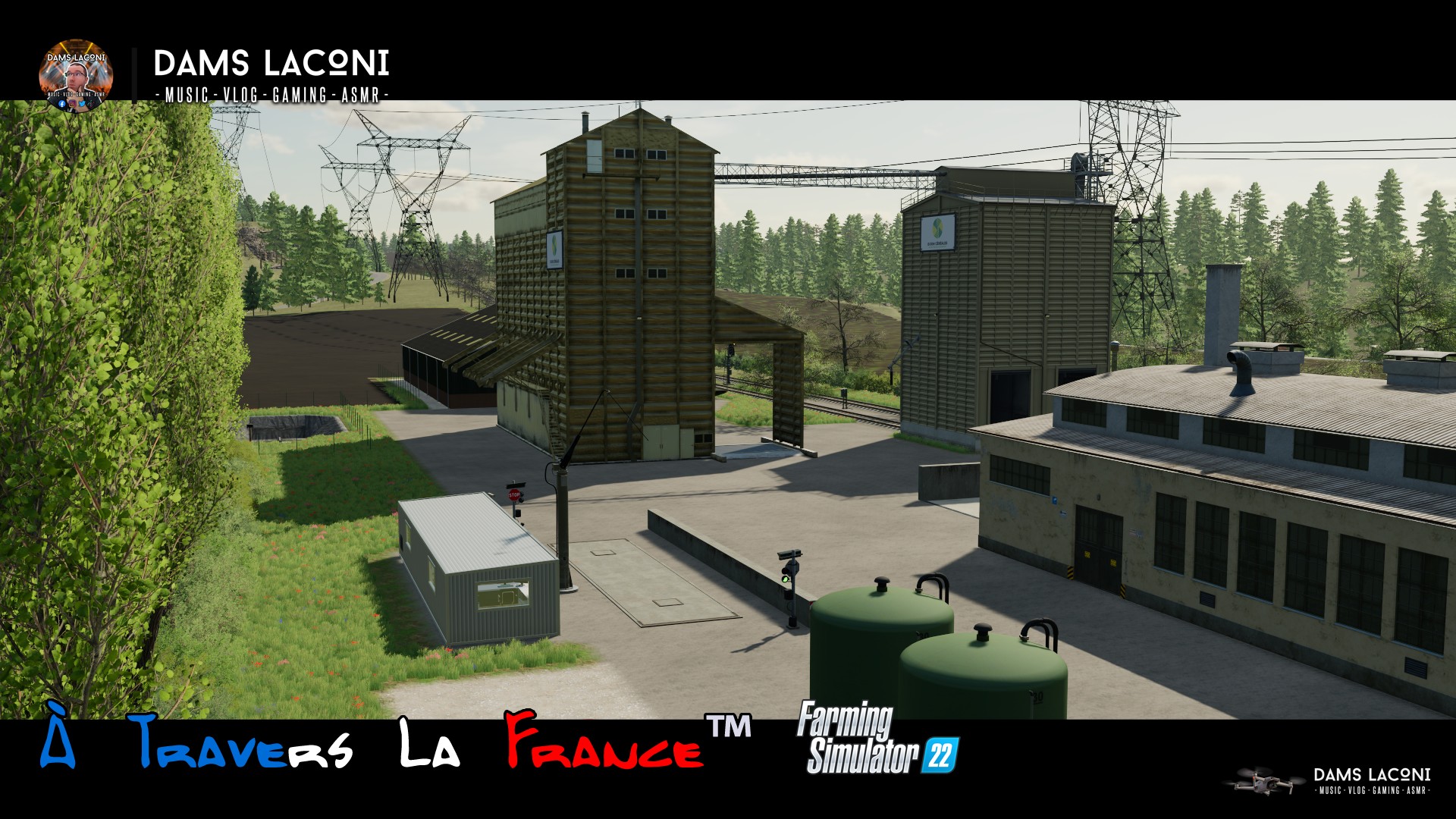 Map À Travers La France™ FS22 - Coopérative Dijon Céréales