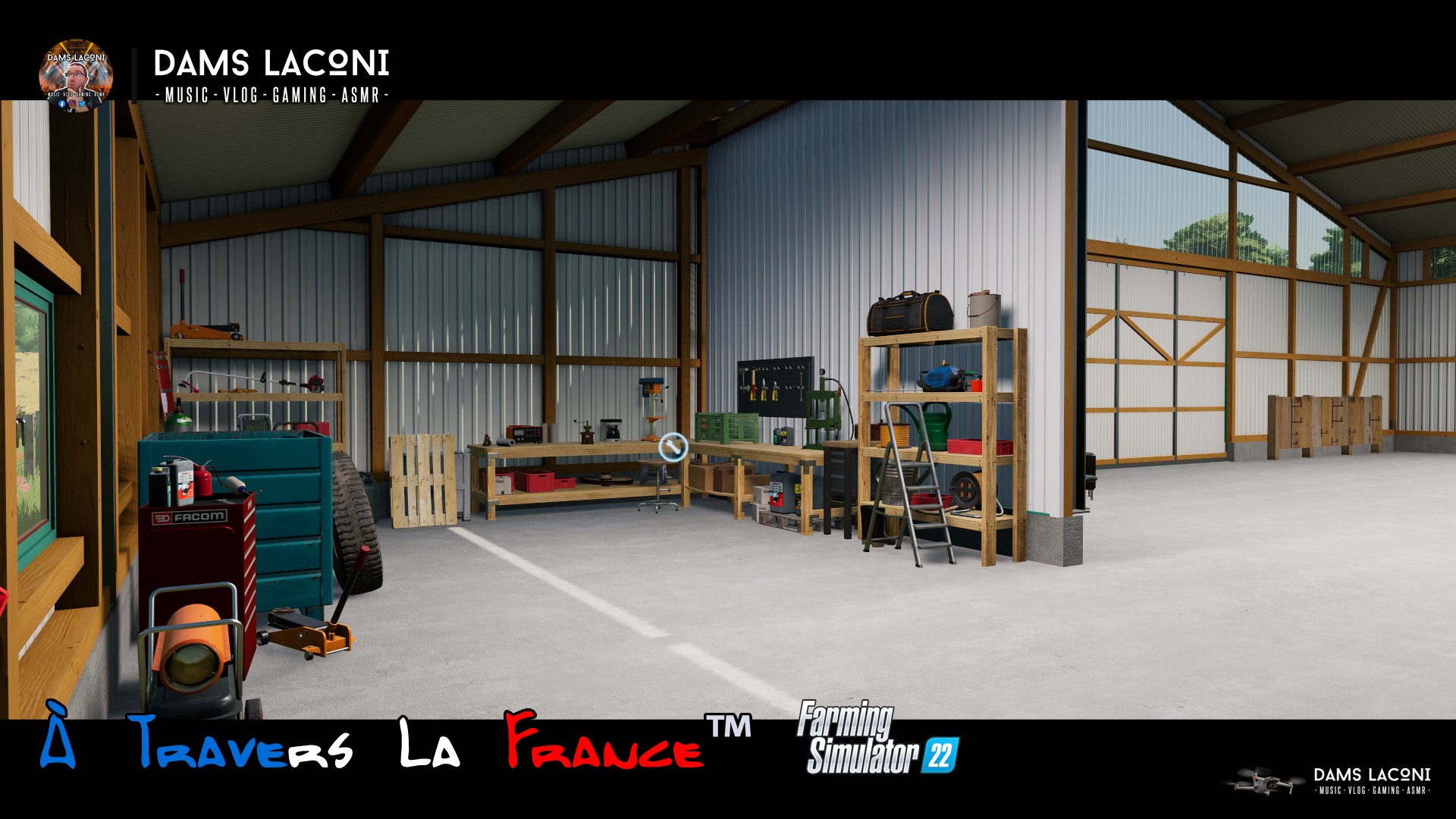 Map À Travers La France™ FS22 - Annexe Ferme 01