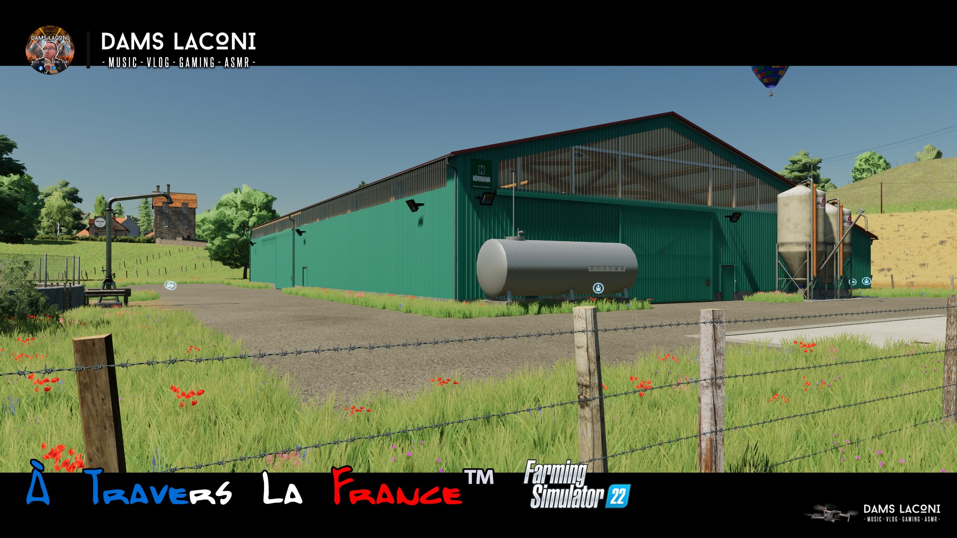 Map À Travers La France™ FS22 - Annexe Ferme 01