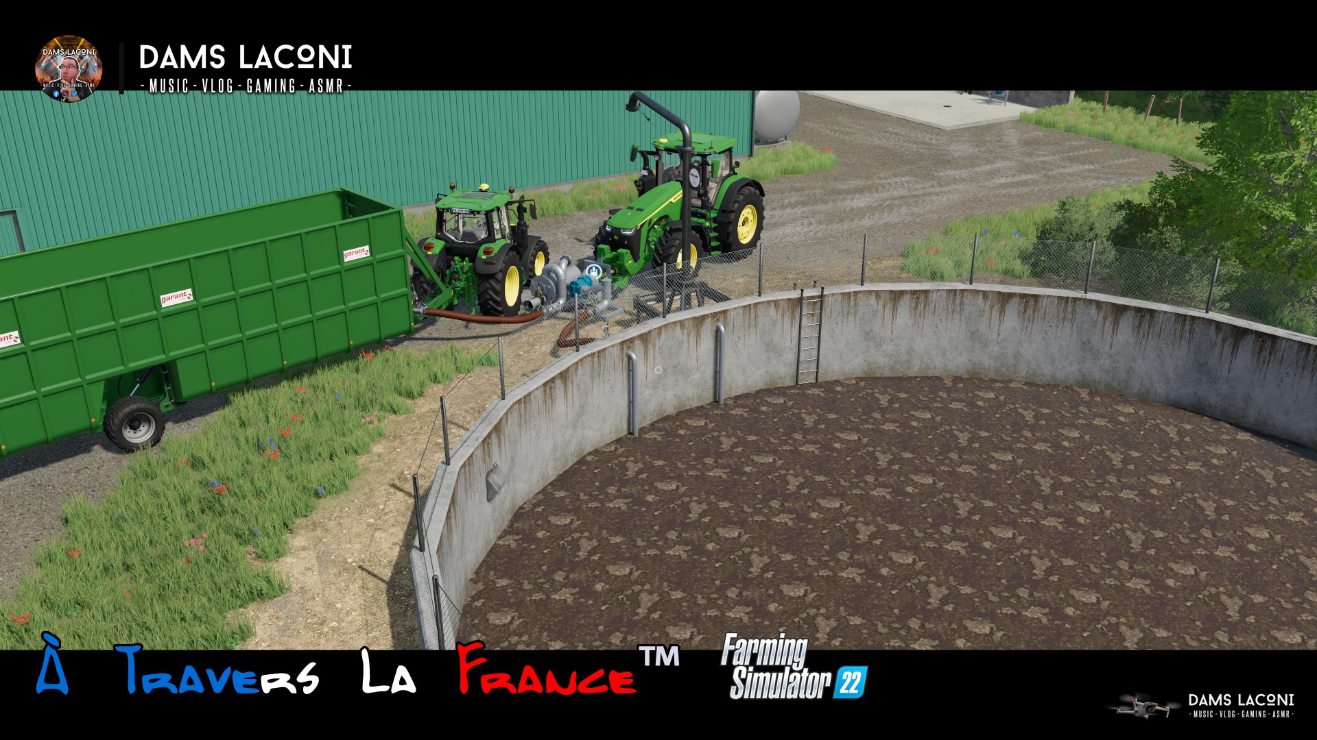 Map À Travers La France™ FS22 - Annexe Ferme 01