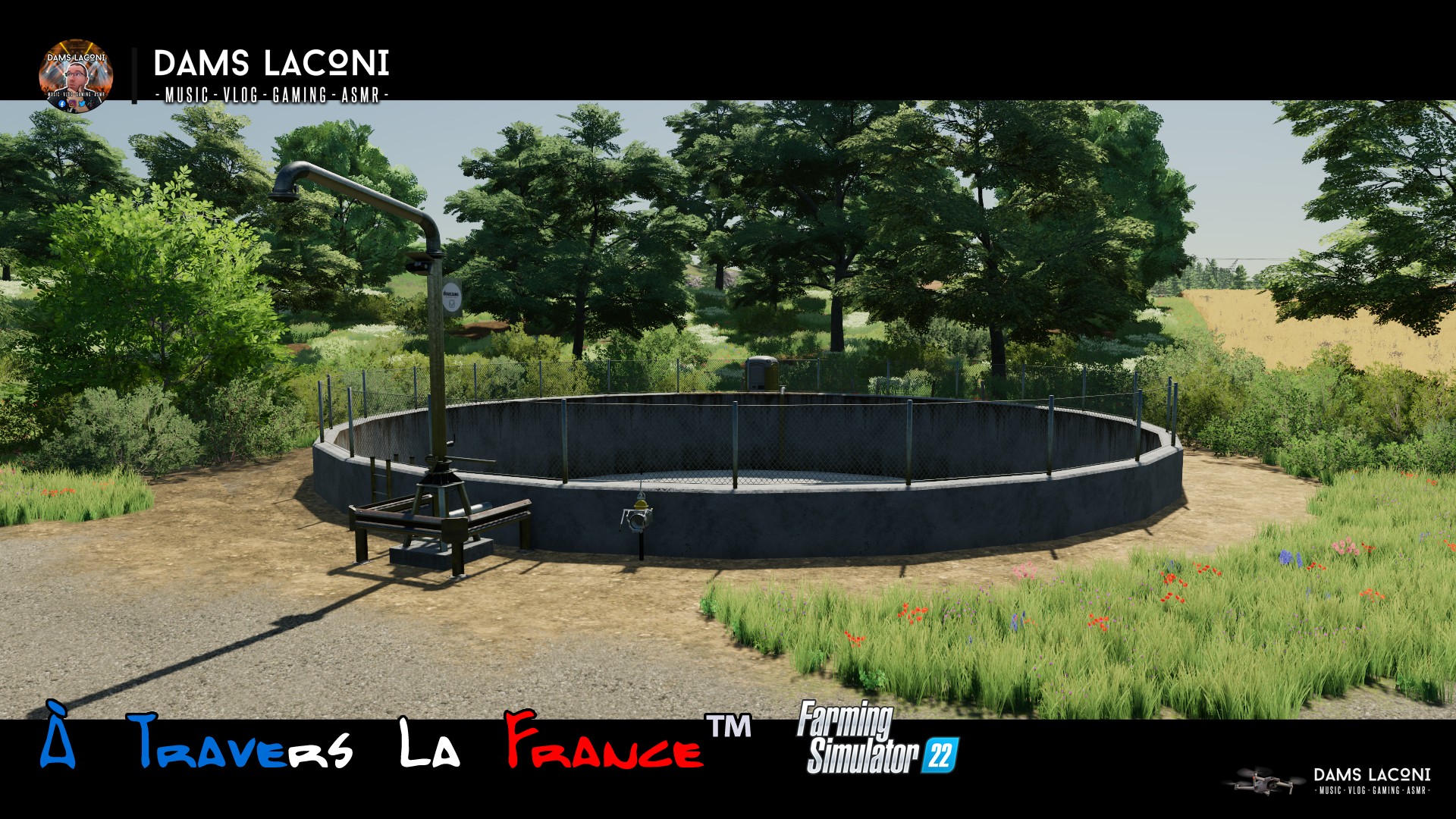 Map À Travers La France™ FS22 - Annexe Ferme 01