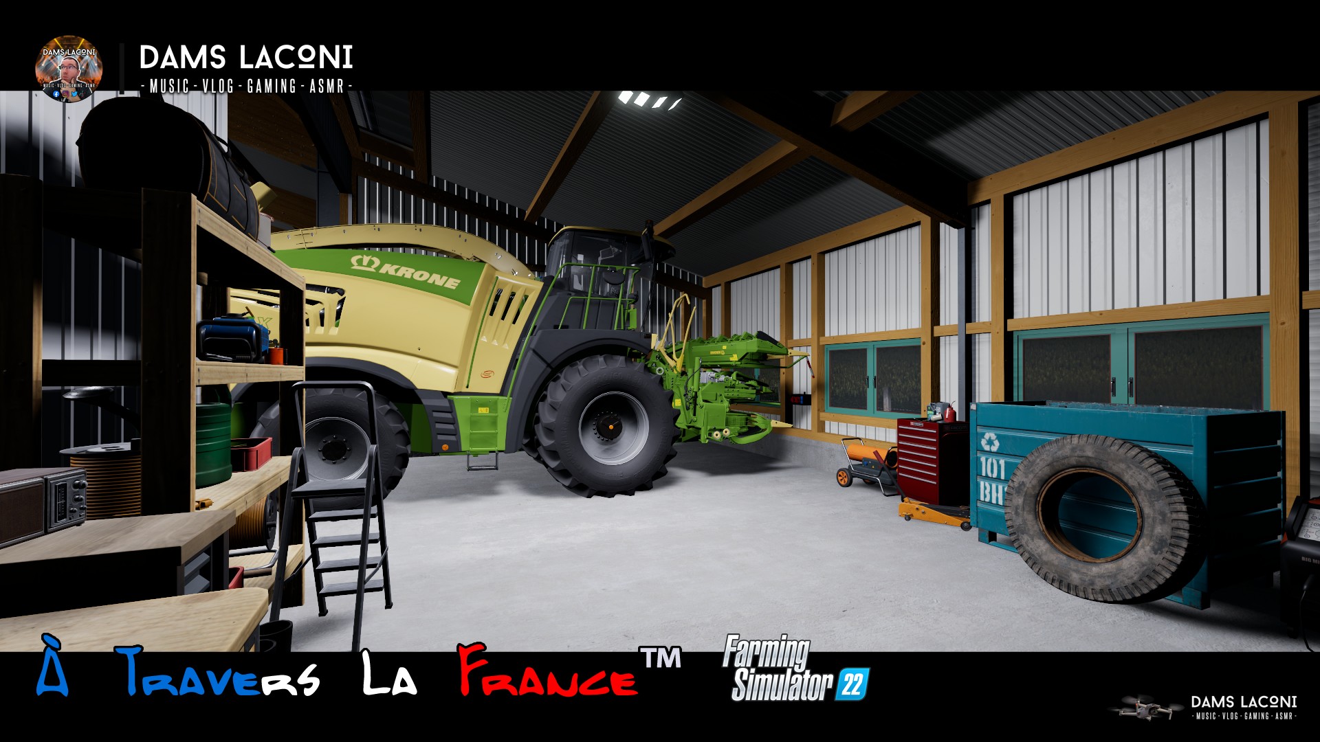 Map À Travers La France™ FS22 - Annexe Ferme 01