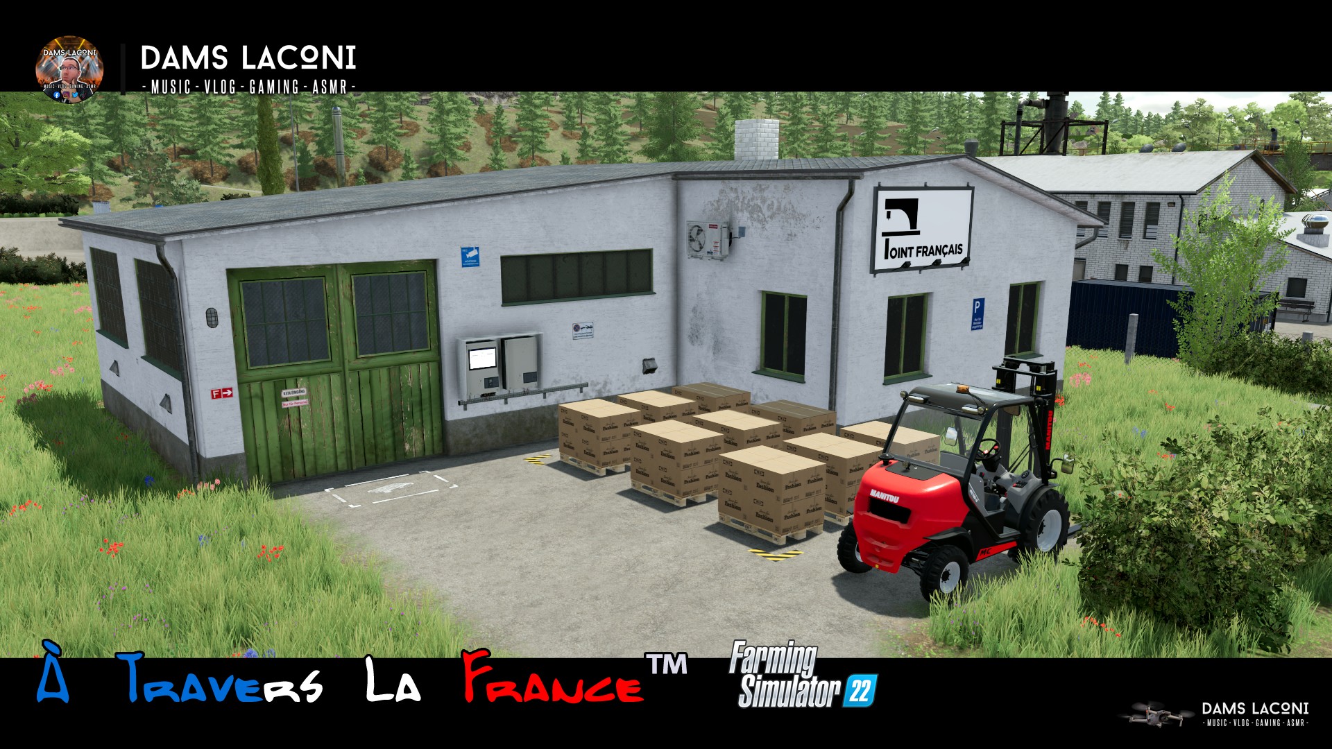 Map À Travers La France™ FS22 - Le Point Français