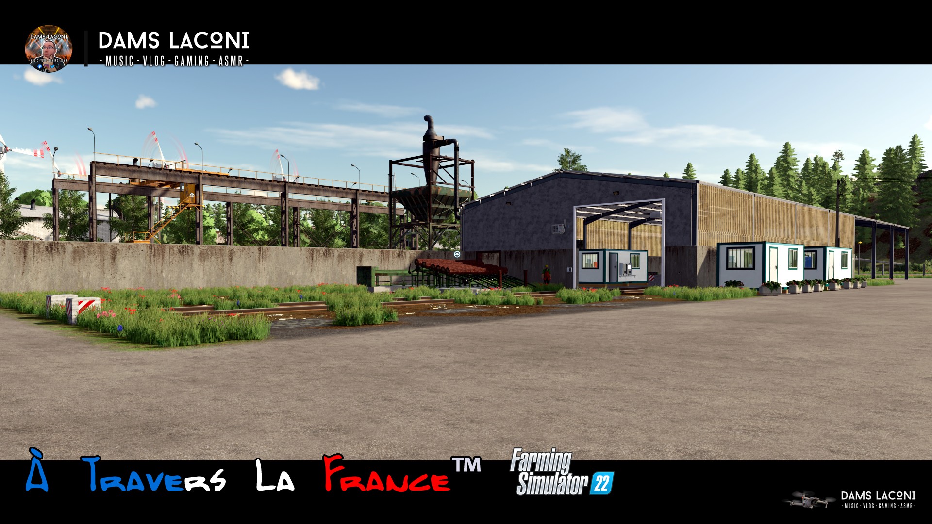 Map À Travers La France™ FS22 - Scieries Du Forez