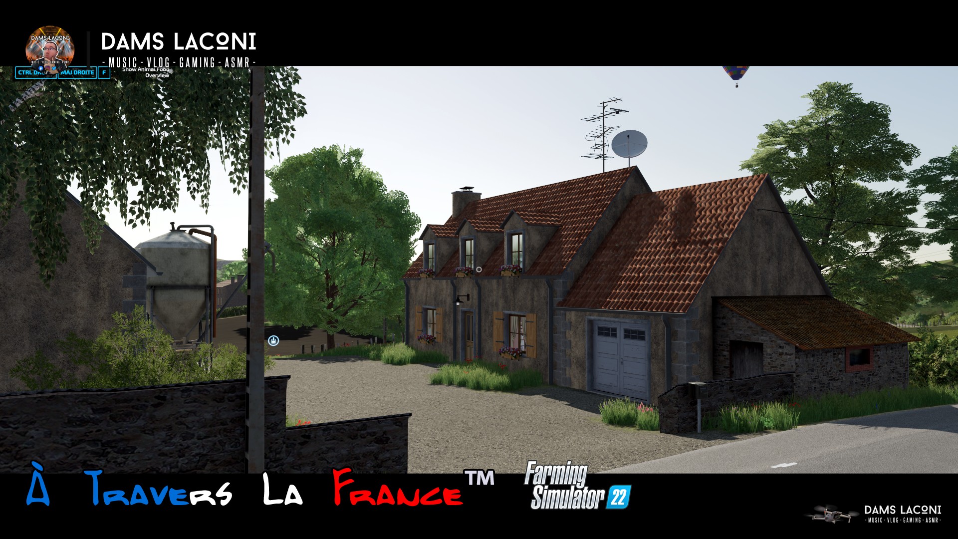 Map À Travers La France™ FS22 - Petite Ferme 1 (Vaches)