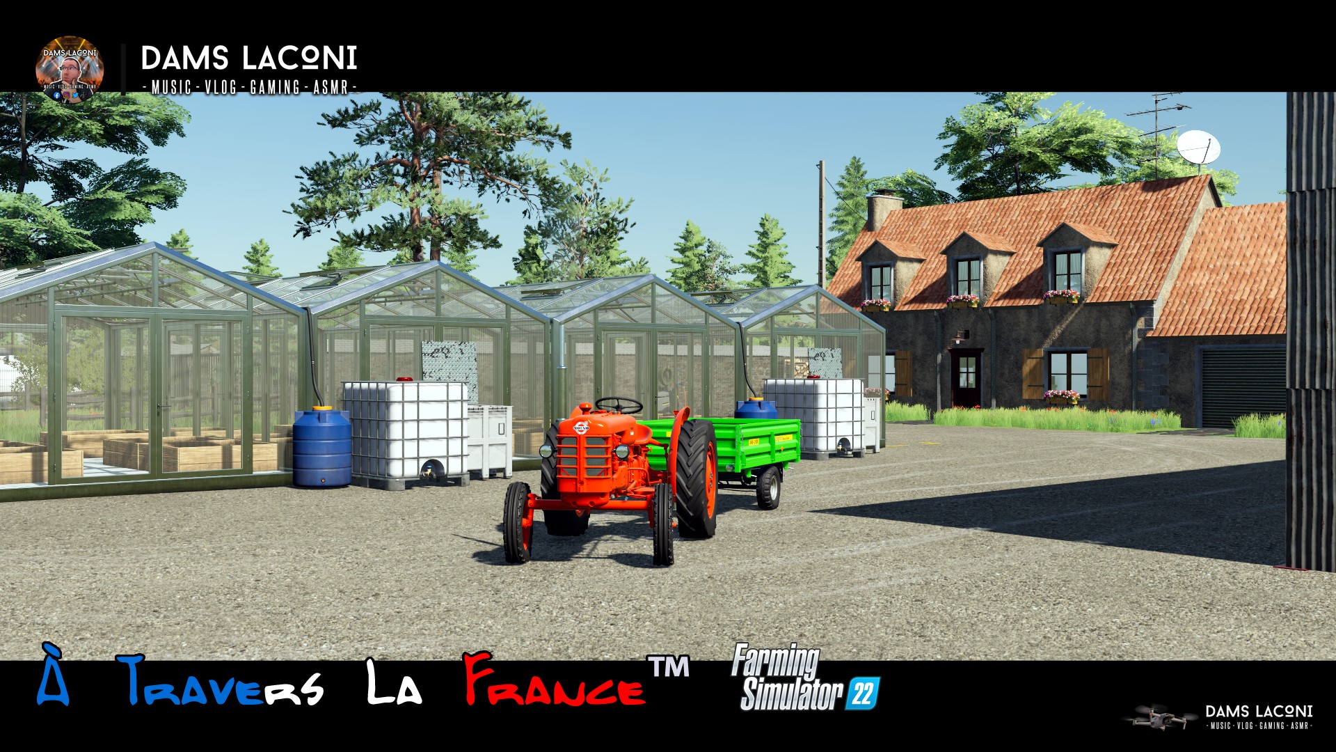 Map À Travers La France™ FS22 - Ferme maraîchère